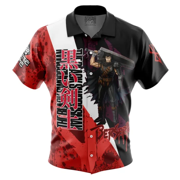 Chemise hawaïenne Guts Berserk - Maison Otaku