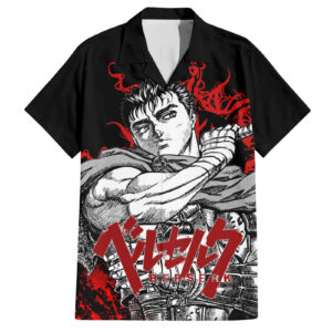 Chemise hawaïenne Guts Berserk classique - Maison Otaku