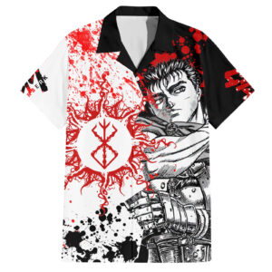 Chemise hawaïenne Guts idée cadeau parfaite - Maison Otaku