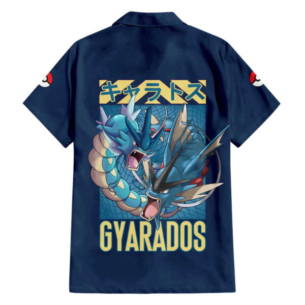 Chemise hawaïenne Léviator Pokémon Anime - Maison Otaku – Image 2