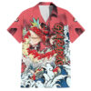 Chemise hawaïenne Léviator Pokémon style japonais - Maison Otaku