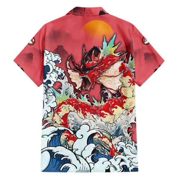 Chemise hawaïenne Léviator Pokémon style japonais - Maison Otaku – Image 2