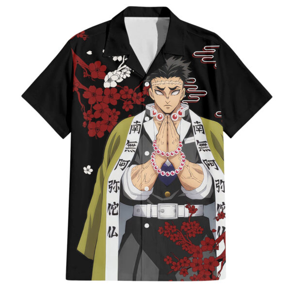 Chemise hawaïenne Gyomei Himejima style japonais - Maison Otaku