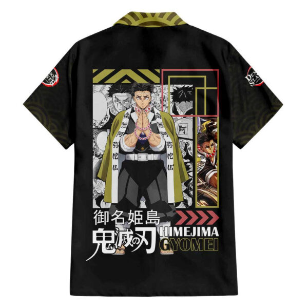 Chemise hawaïenne Gyomei Kimetsu no Yaiba Japon - Maison Otaku – Image 2