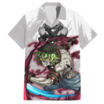 Chemise hawaïenne Gyutaro Demon Slayer – Maison Otaku