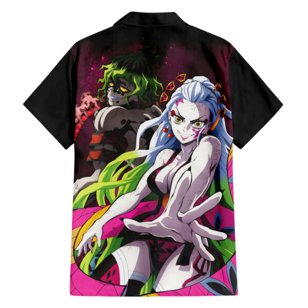 Chemise hawaïenne Gyutaro et Daki Demon Slayer - Maison Otaku – Image 2