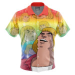 Chemise hawaïenne HEYYEYAA He-Man Maîtres de l’Univers – Maison Otaku
