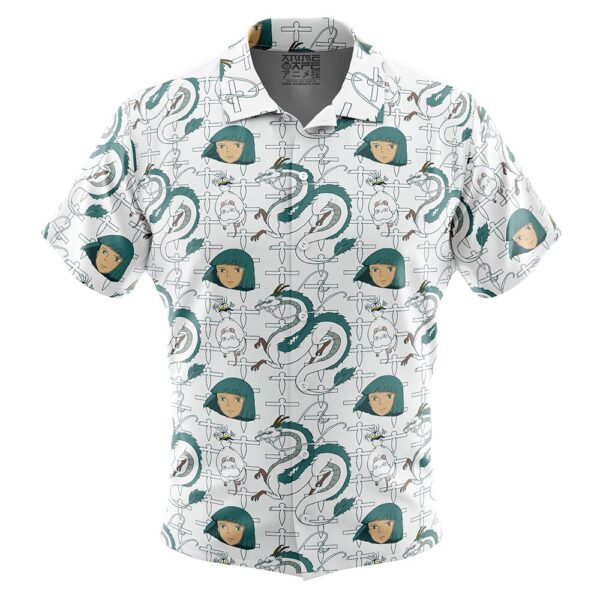 Chemise hawaïenne Haku Le Voyage de Chihiro - Maison Otaku