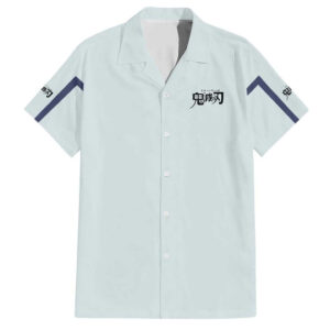 Chemise hawaïenne Akaza Hakuji Demon Slayer Anime - Maison Otaku