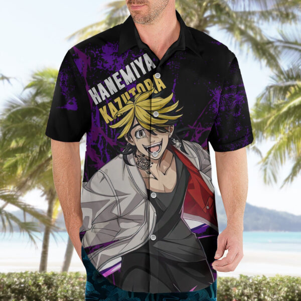 Chemise hawaïenne Kazutora Hanemiya Anime - Maison Otaku – Image 3