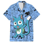 Chemise hawaïenne Happy Fairy Tail Manga Mix – Maison Otaku