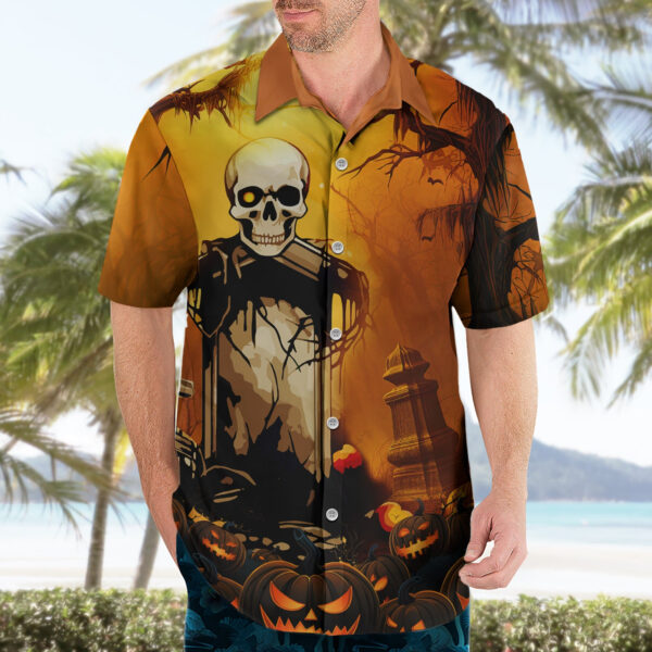 Chemise hawaïenne fête d’Halloween - Maison Otaku – Image 3