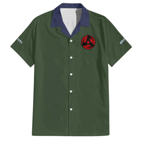 Chemise hawaïenne Kakashi Hatake Naruto V2 Anime - Maison Otaku – Image 2