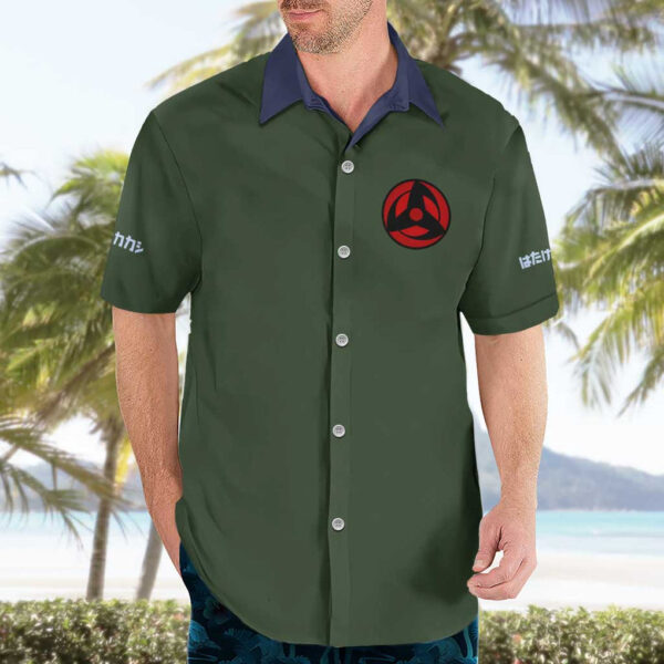 Chemise hawaïenne Kakashi Hatake Naruto V2 Anime - Maison Otaku – Image 3