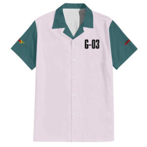 Chemise hawaïenne Heavyarms & Trowa Barton Gundam Wing Endless Waltz Anime - Maison Otaku