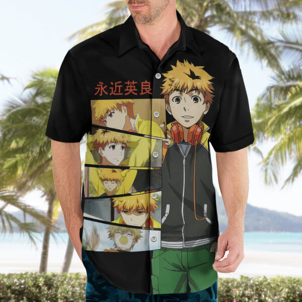 Chemise hawaïenne Hideyoshi Nagachika & Ken Kaneki - Maison Otaku – Image 3