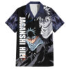 Chemise hawaïenne Hiei Yu Yu Hakusho - Maison Otaku