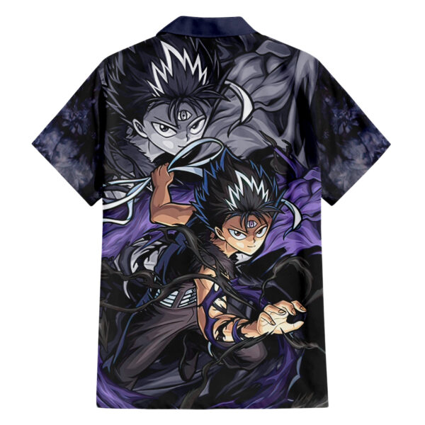 Chemise hawaïenne Hiei Yu Yu Hakusho - Maison Otaku – Image 2