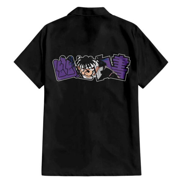 Chemise hawaïenne Hiei Yu Yu Hakusho Anime - Maison Otaku – Image 2
