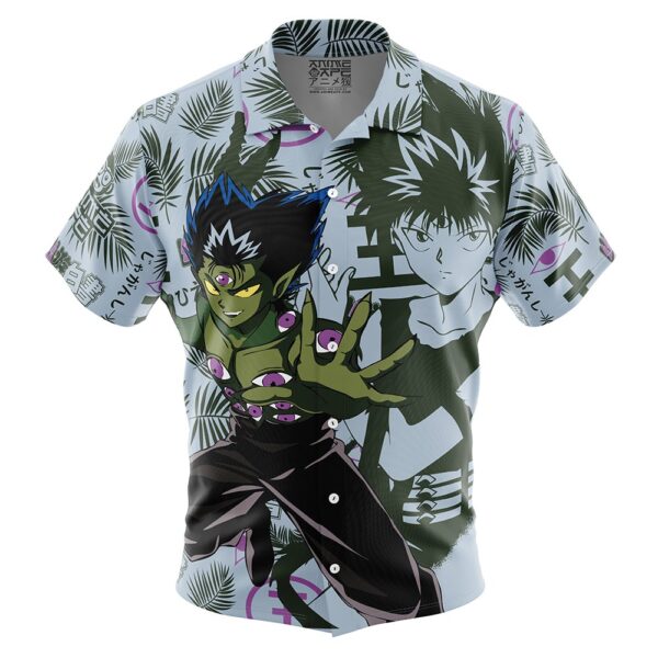 Chemise hawaïenne Hiei YuYu Hakusho - Maison Otaku