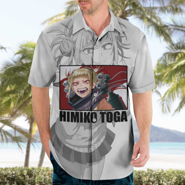 Chemise hawaïenne Himiko Toga My Hero Academia Anime - Maison Otaku – Image 3