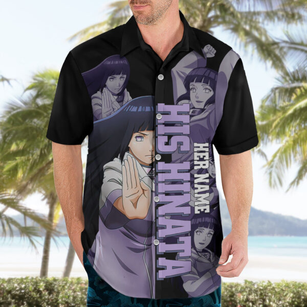 Chemise hawaïenne Hinata Hyuga Dragon Ball - Maison Otaku – Image 3