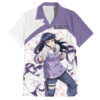 Chemise hawaïenne Hinata Hyuga Naruto Anime - Maison Otaku