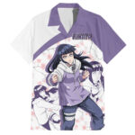 Chemise hawaïenne Hinata Hyuga Naruto Anime – Maison Otaku
