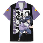 Chemise hawaïenne Hinata Hyuga Naruto Manga Mix – Maison Otaku