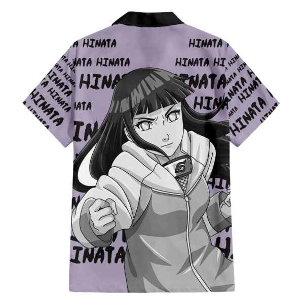 Chemise hawaïenne style manga Hinata Hyuga - Maison Otaku – Image 2