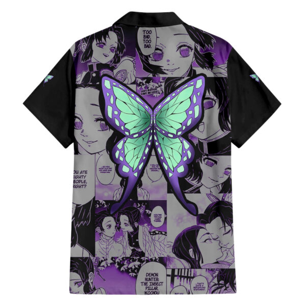 Chemise hawaïenne Shinobu personnalisée Saint-Valentin - Maison Otaku – Image 2