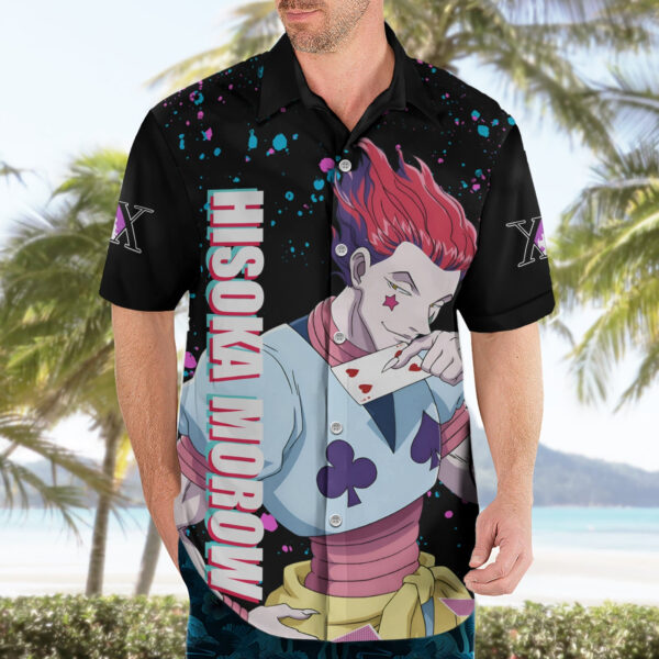Chemise hawaïenne Hisoka Morow Hunter x Hunter - Maison Otaku – Image 3