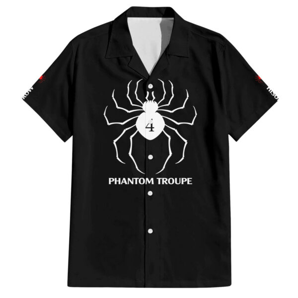 Chemise hawaïenne Hisoka Brigade Fantôme Anime - Maison Otaku