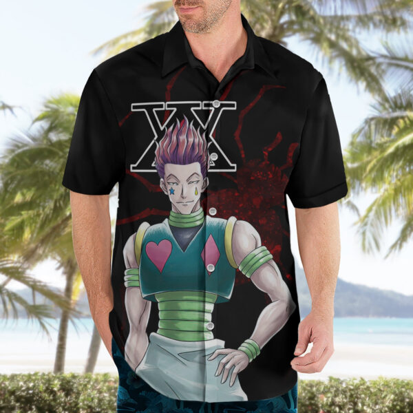 Chemise hawaïenne Hisoka Brigade Fantôme Hunter x Hunter - Maison Otaku – Image 3