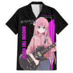 Chemise hawaïenne Hitori Gotoh Bochi The Rock! Anime – Maison Otaku