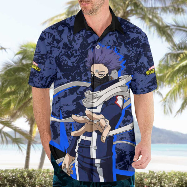 Chemise hawaïenne Hitoshi Shinso My Hero Academia Anime - Maison Otaku – Image 3