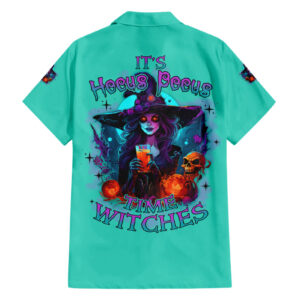 Chemise hawaïenne sorcières Hocus Pocus Halloween - Maison Otaku
