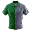 Chemise hawaïenne Badge Serpentard Hogwarts Legacy - Maison Otaku