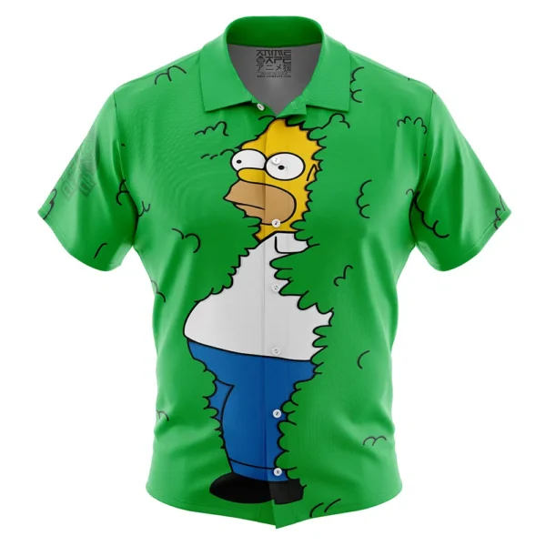 Chemise hawaïenne Homer Bush Meme Les Simpson - Maison Otaku