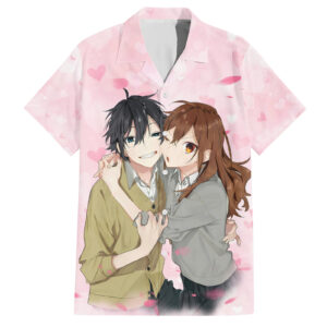 Chemise hawaïenne Hori & Miyamura Horimiya Anime - Maison Otaku