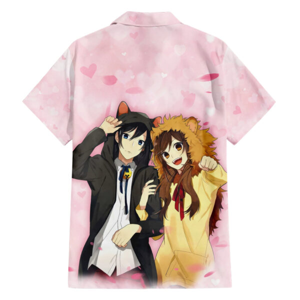 Chemise hawaïenne Hori & Miyamura Horimiya Anime - Maison Otaku – Image 2