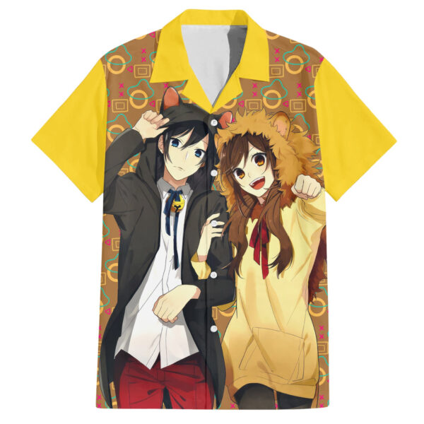 Chemise hawaïenne Miyamura & Hori Horimiya - Maison Otaku