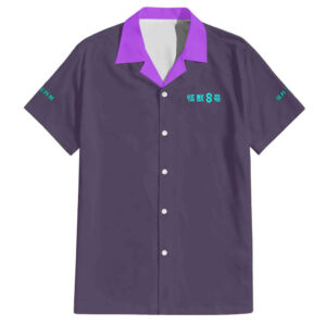 Chemise hawaïenne Hoshina Soshiro Kaiju No. 8 Japon - Maison Otaku