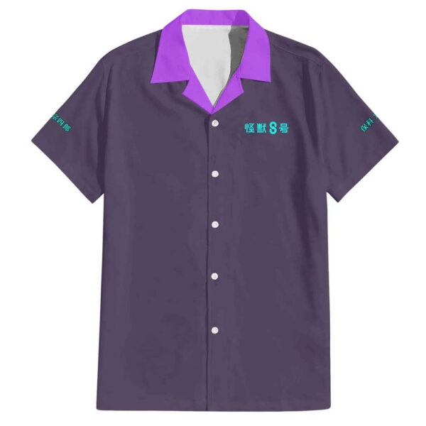 Chemise hawaïenne Hoshina Soshiro Kaiju No. 8 Japon - Maison Otaku