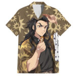 Chemise hawaïenne Hotaru Haganezuka Demon Slayer Anime – Maison Otaku