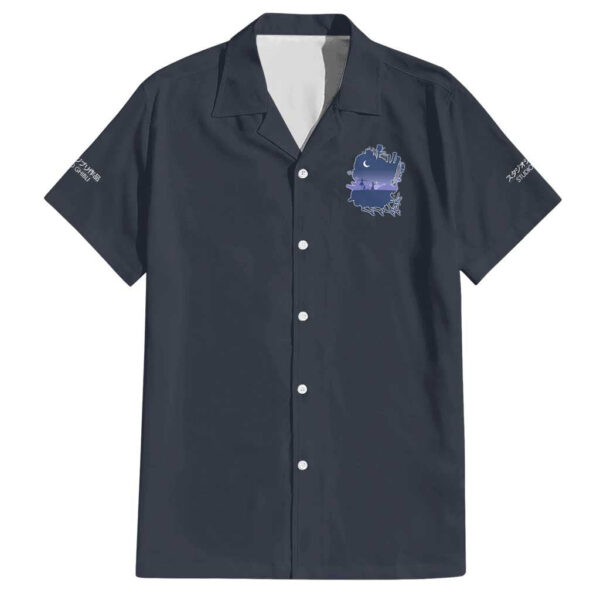 Chemise hawaïenne Le Château ambulant Ghibli Anime - Maison Otaku