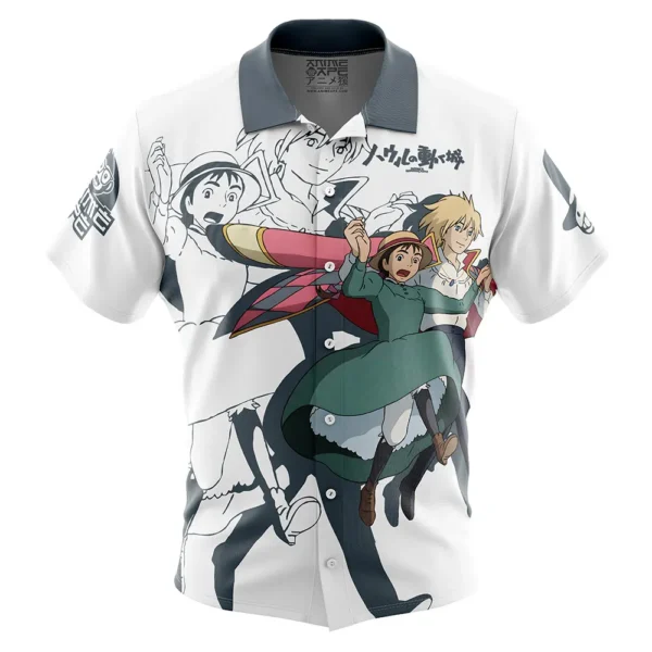 Chemise hawaïenne Le Château Ambulant - Maison Otaku