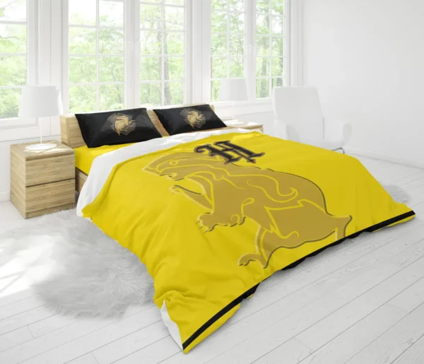 Housse De Couette Poufsouffle Hogwarts Legacy Parure de lit Ensemble De Literie – Image 2