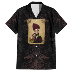Chemise hawaïenne Hisoka regard hypnotique Hunter x Hunter - Maison Otaku