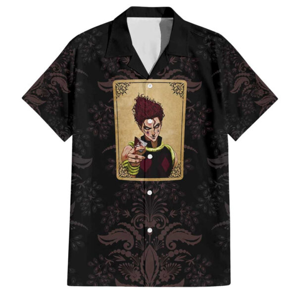 Chemise hawaïenne Hisoka regard hypnotique Hunter x Hunter - Maison Otaku